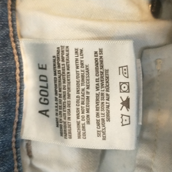 Agolde distressed Sophie high rise skinny jeans bleach splatter - Picture 10 of 11